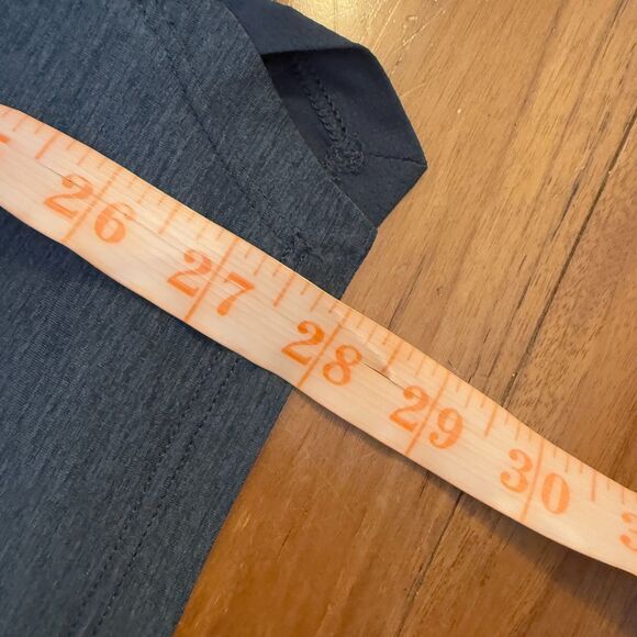 Men Lululemon Fast and Free Short Sleeve Slim Fit Hip Length in Graphite Gray - Picture 8 of 9